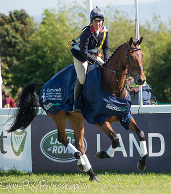CCI3* winner, Kitty King and Ceylor L A N